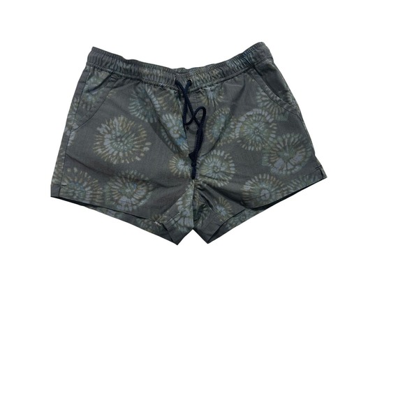 Toad&Co Floral Print Shorts Casual Drawstring Waist Medium (608) - Picture 1 of 5